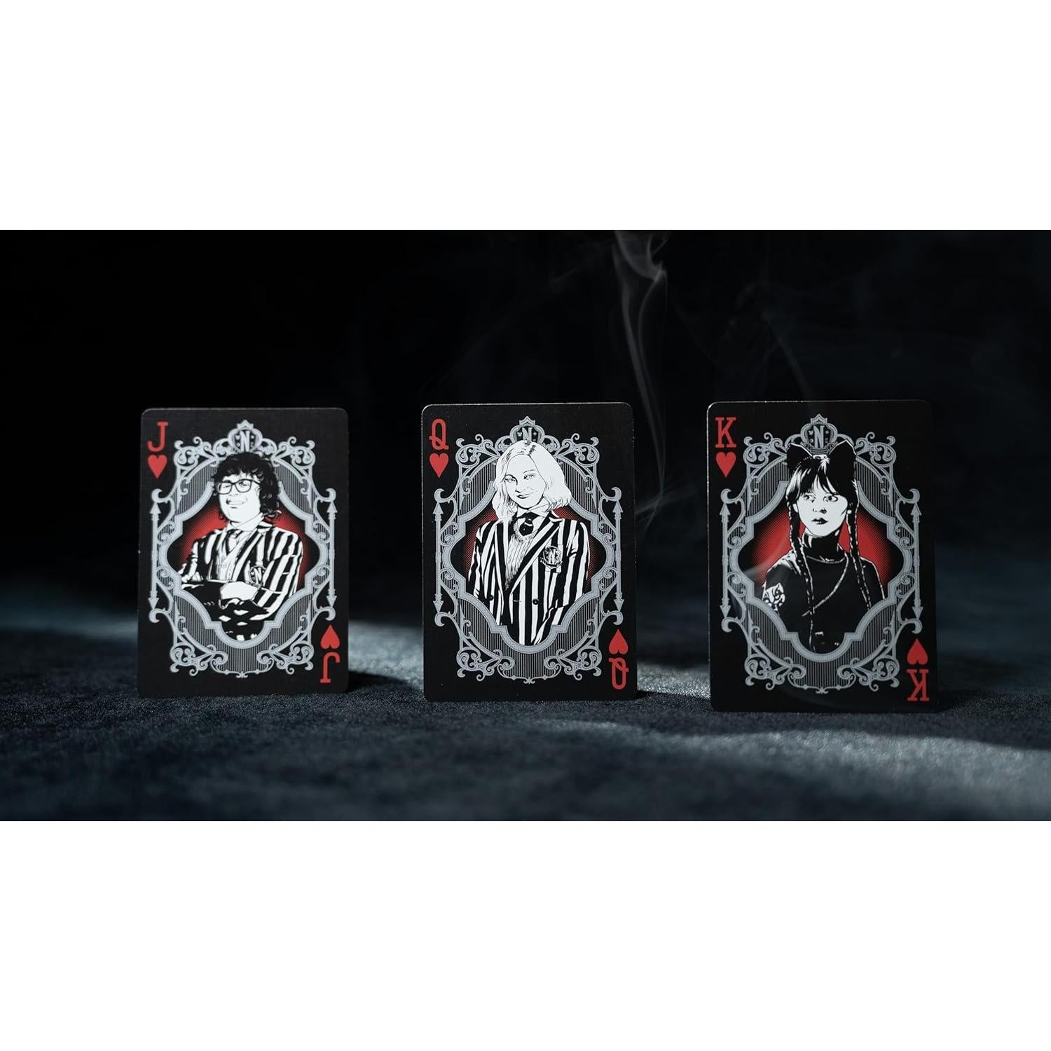 Baraja de Jugar Wednesday Addams Bicycle - 54 Cartas