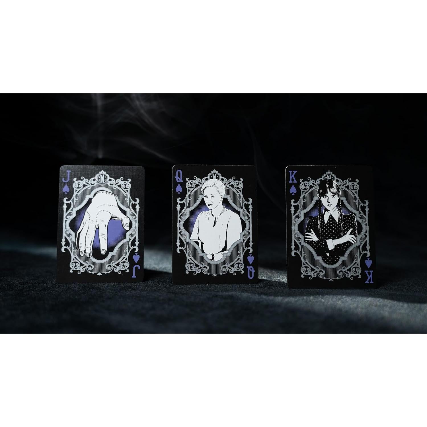 Baraja de Jugar Wednesday Addams Bicycle - 54 Cartas