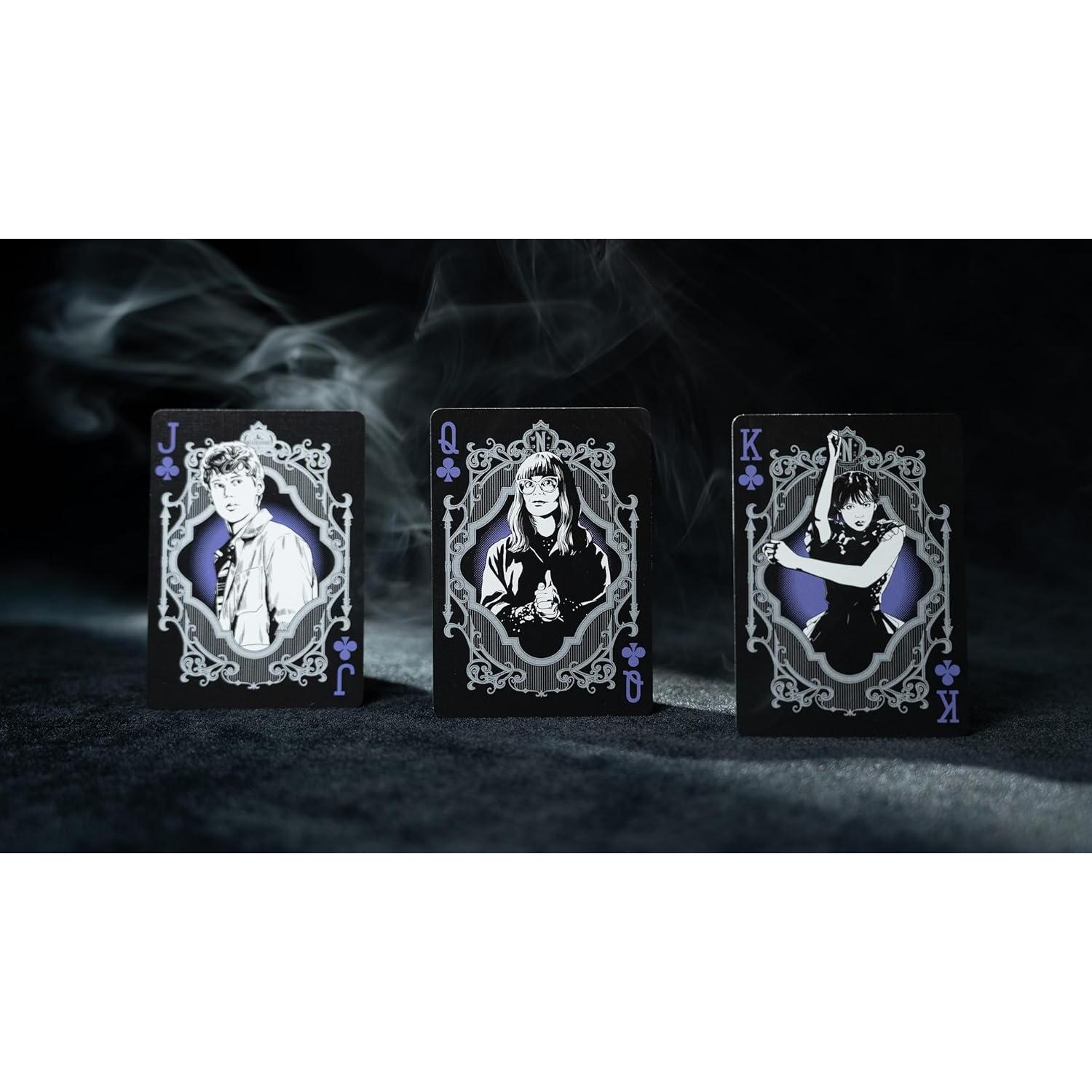 Baraja de Jugar Wednesday Addams Bicycle - 54 Cartas