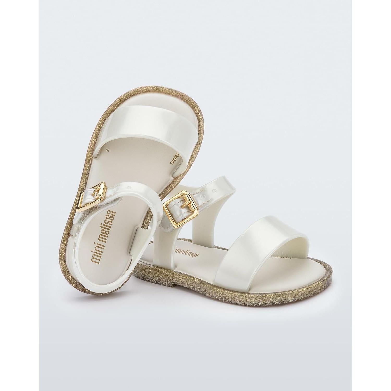 Sandalias Mini Melissa Mar para Niñas - Brillantes y Cómodas