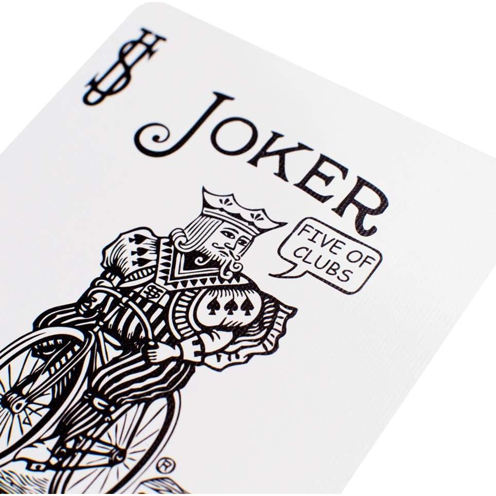 Baraja de Jugar Bicycle Skull con 4 Cartas de Magia