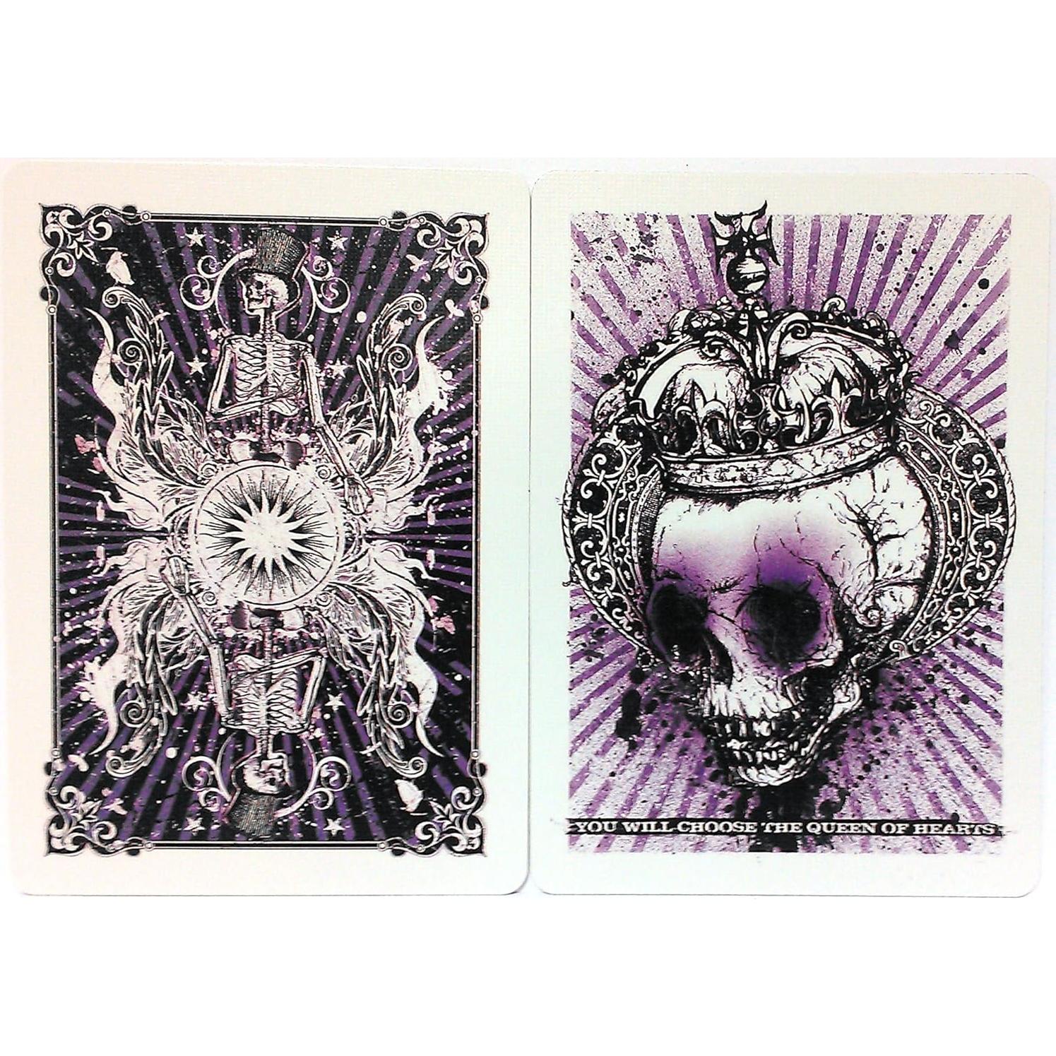 Baraja de Cartas Bicycle Karnival Edición Limitada Púrpura