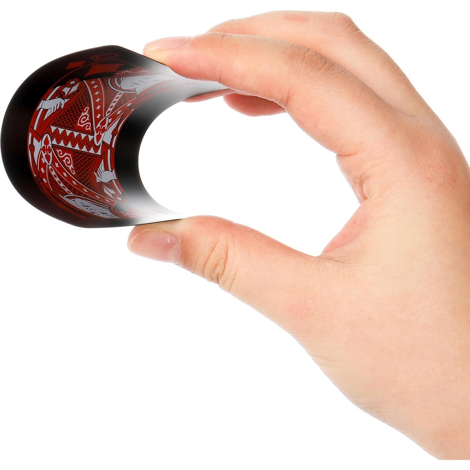 6 Barajas de Cartas de Poker Impermeables Pumtus - PVC Estándar