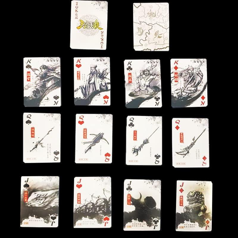 Baraja de Cartas de Poker Tres Reinos TAOYATAO 54 Piezas