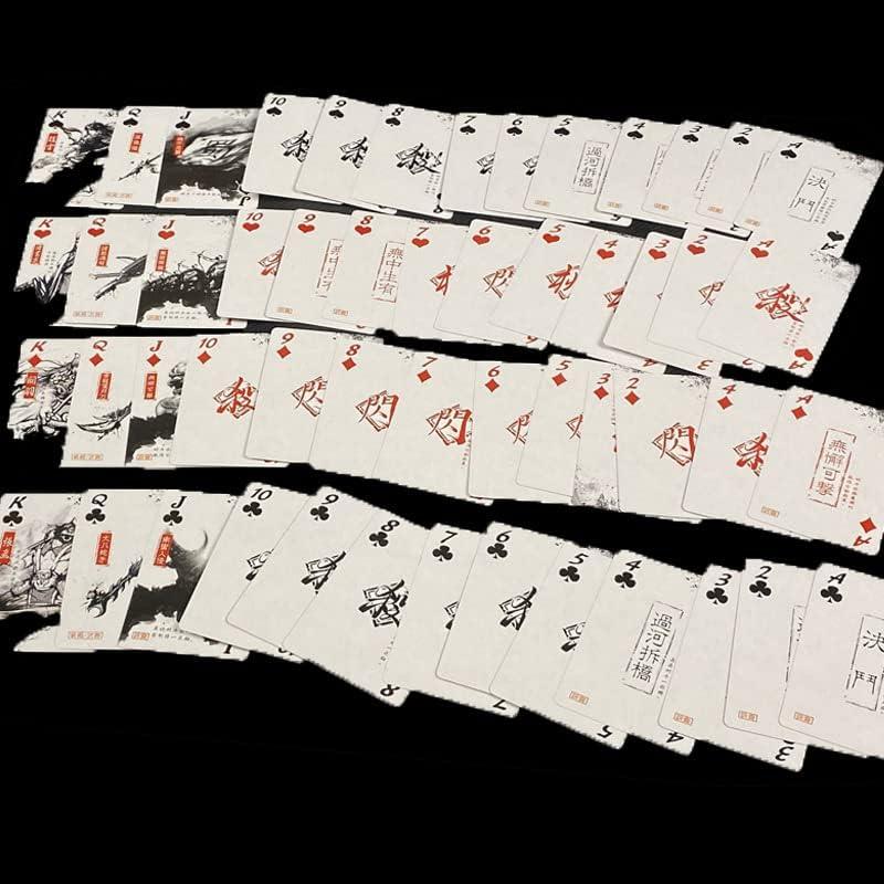 Baraja de Cartas de Poker Tres Reinos TAOYATAO 54 Piezas