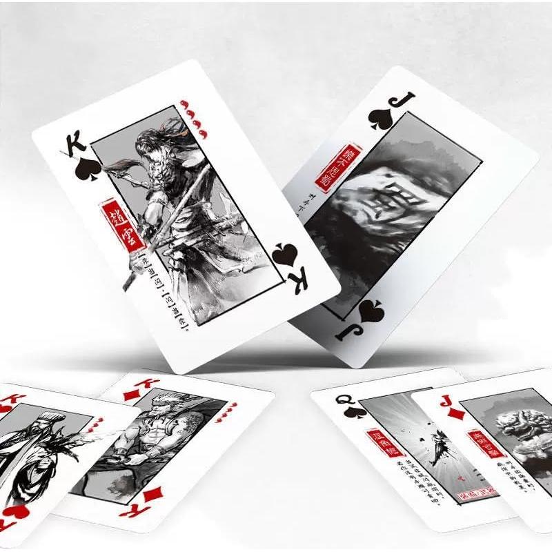 Baraja de Cartas de Poker Tres Reinos TAOYATAO 54 Piezas