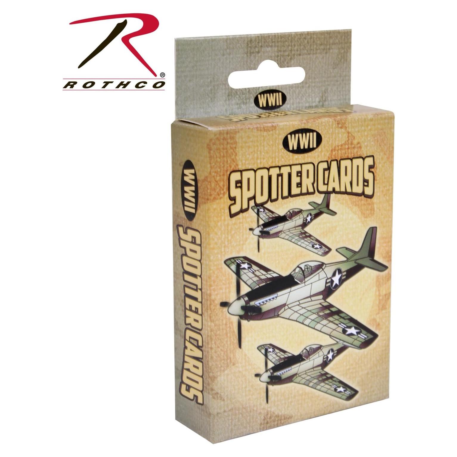Cartas de Juego Rothco WWII para Observador - 9g