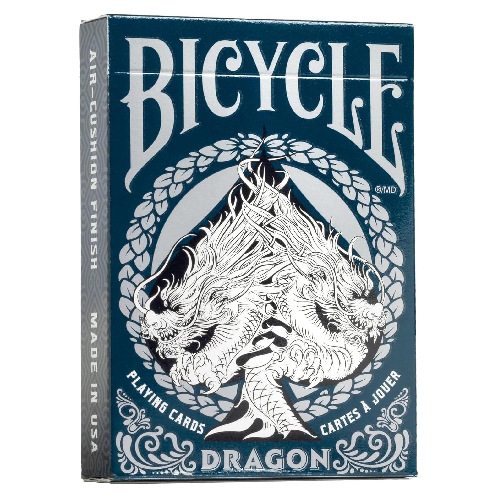 Baraja de Dragón Bicycle - Profesional, Acabado de Aire, 90.7g