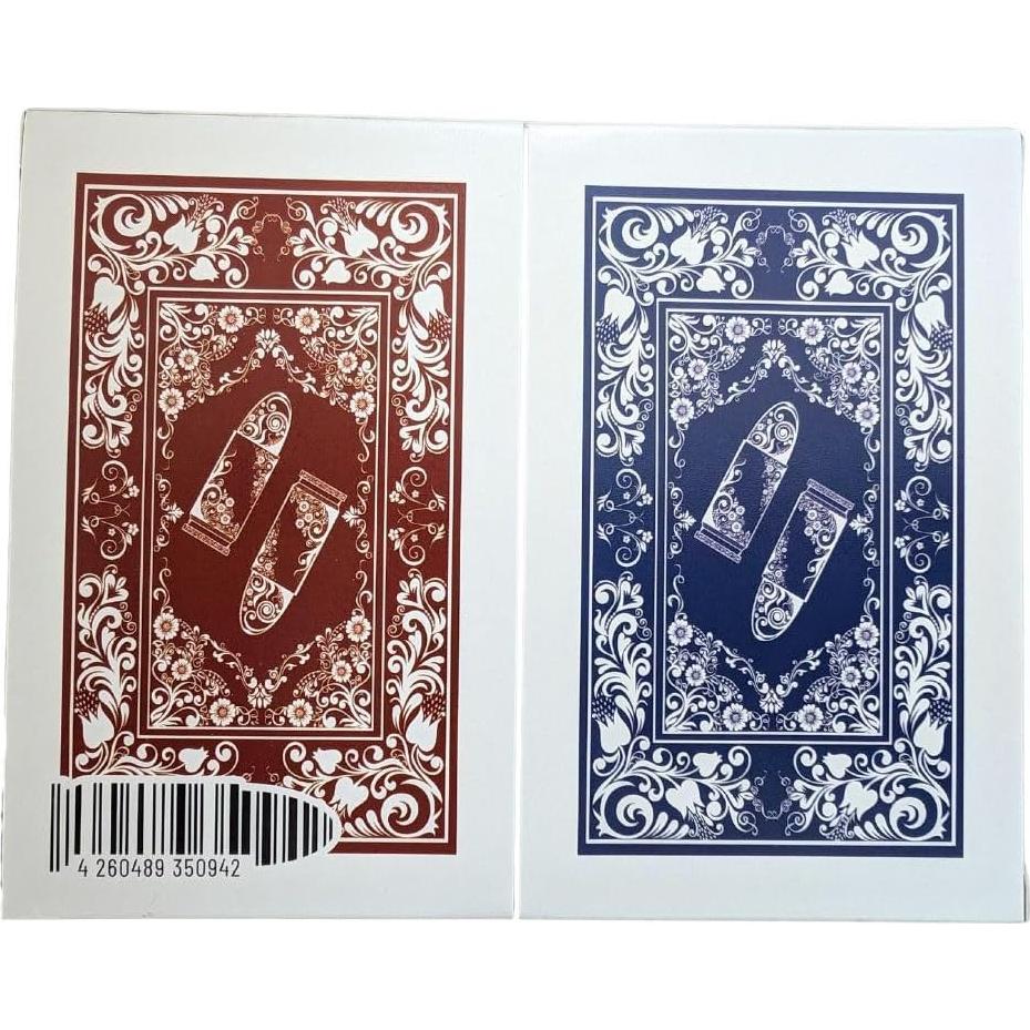 Barajas de Póker Impermeables Bullets - 2 Barajas de 52 Cartas