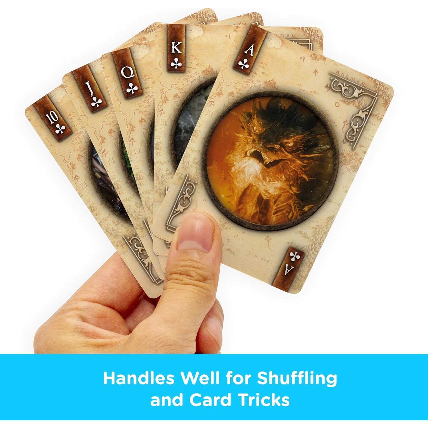 Baraja de Cartas El Hobbit AQUARIUS - 54 Cartas Temáticas