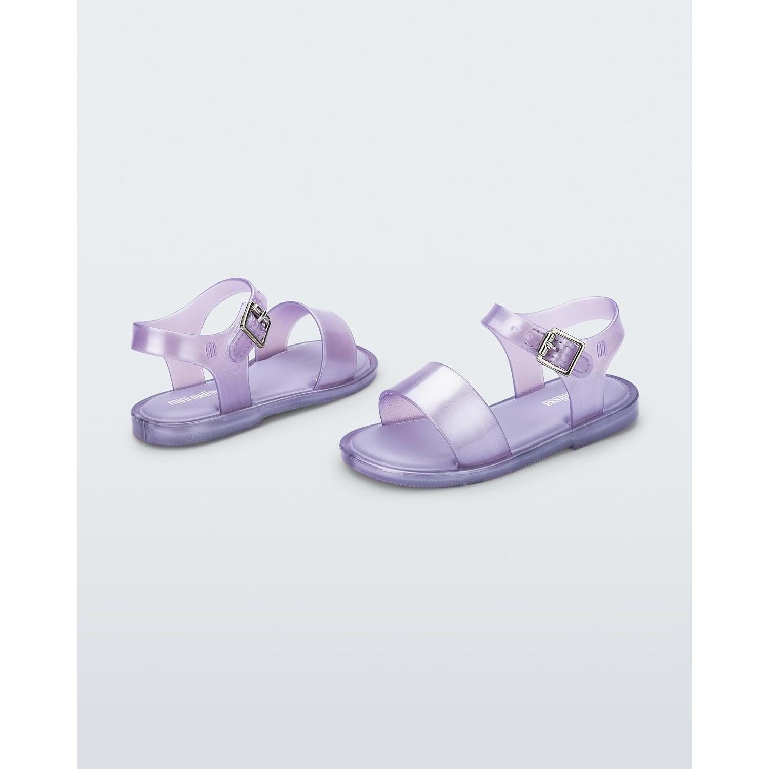 Sandalias Mini Melissa Mar para Niñas - Lila Brillante 22.5cm