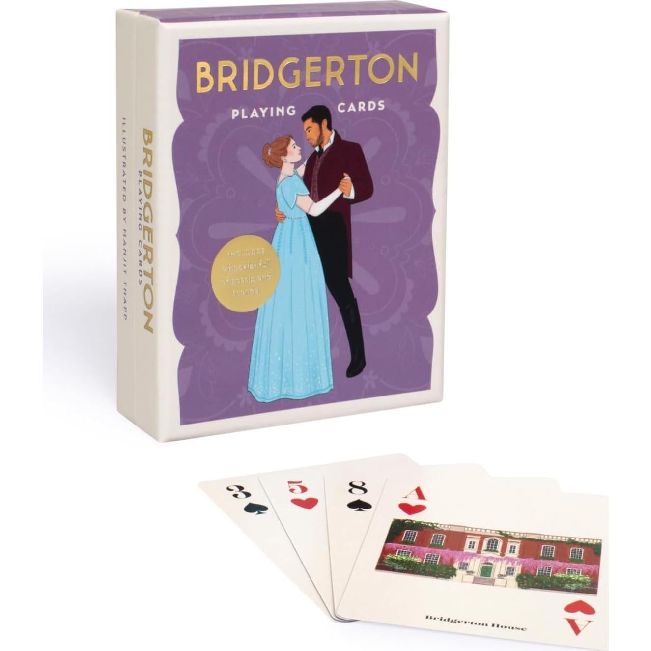 Cartas de Juego Bridgerton Laurence King - Mazo de 54 Cartas