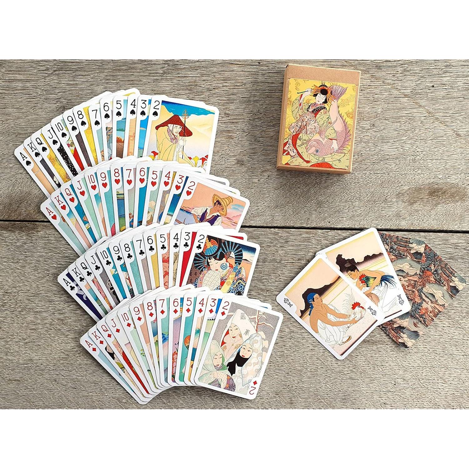 Baraja de Póker Vintage FlonzGift 54 Cartas Diferentes