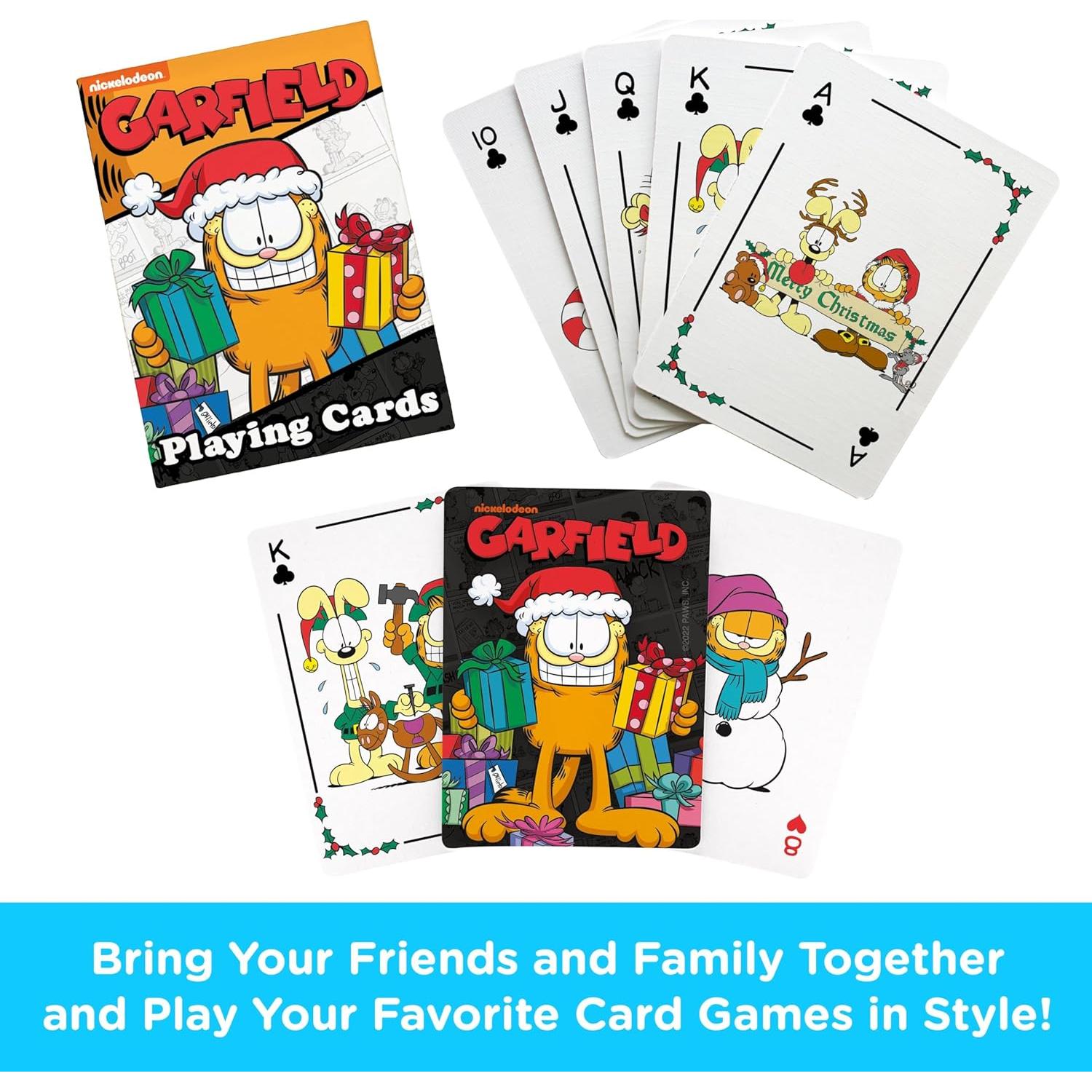 Baraja de Cartas de Navidad Garfield AQUARIUS 2022