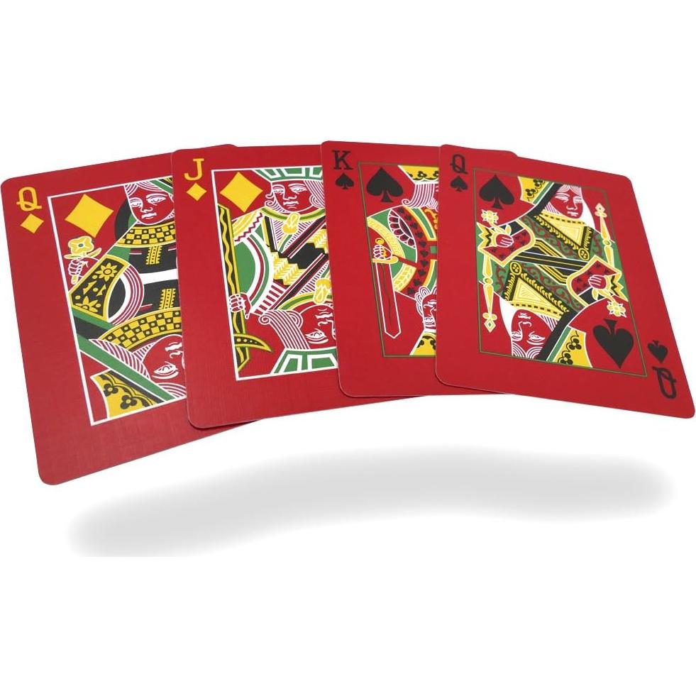 Baraja de Póker Dragón Roja Bicicleta - Edición Limitada