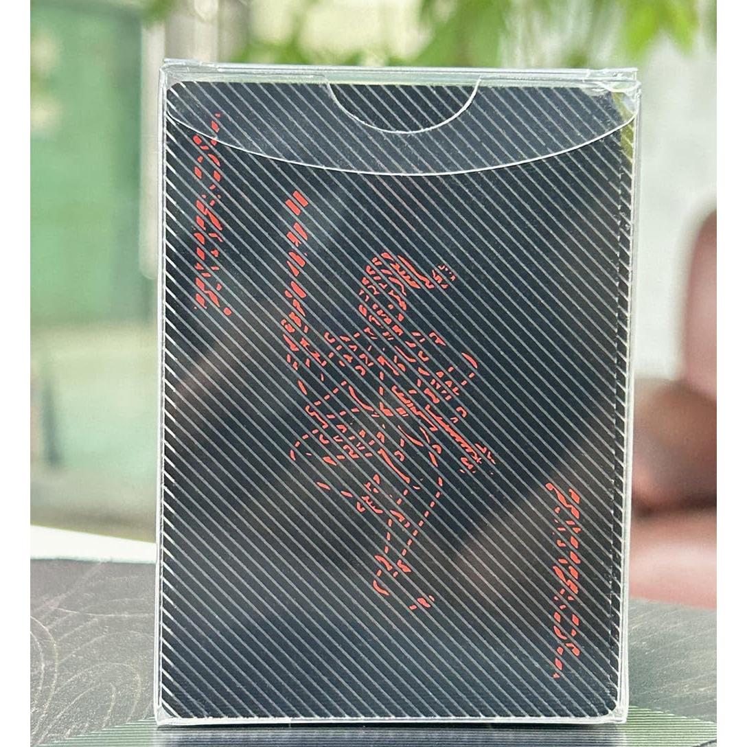 Baraja de Cartas de Juego Transparentes e Impermeables 54 Piezas