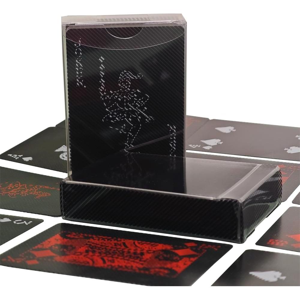 Baraja de Cartas de Juego Transparentes e Impermeables 54 Piezas