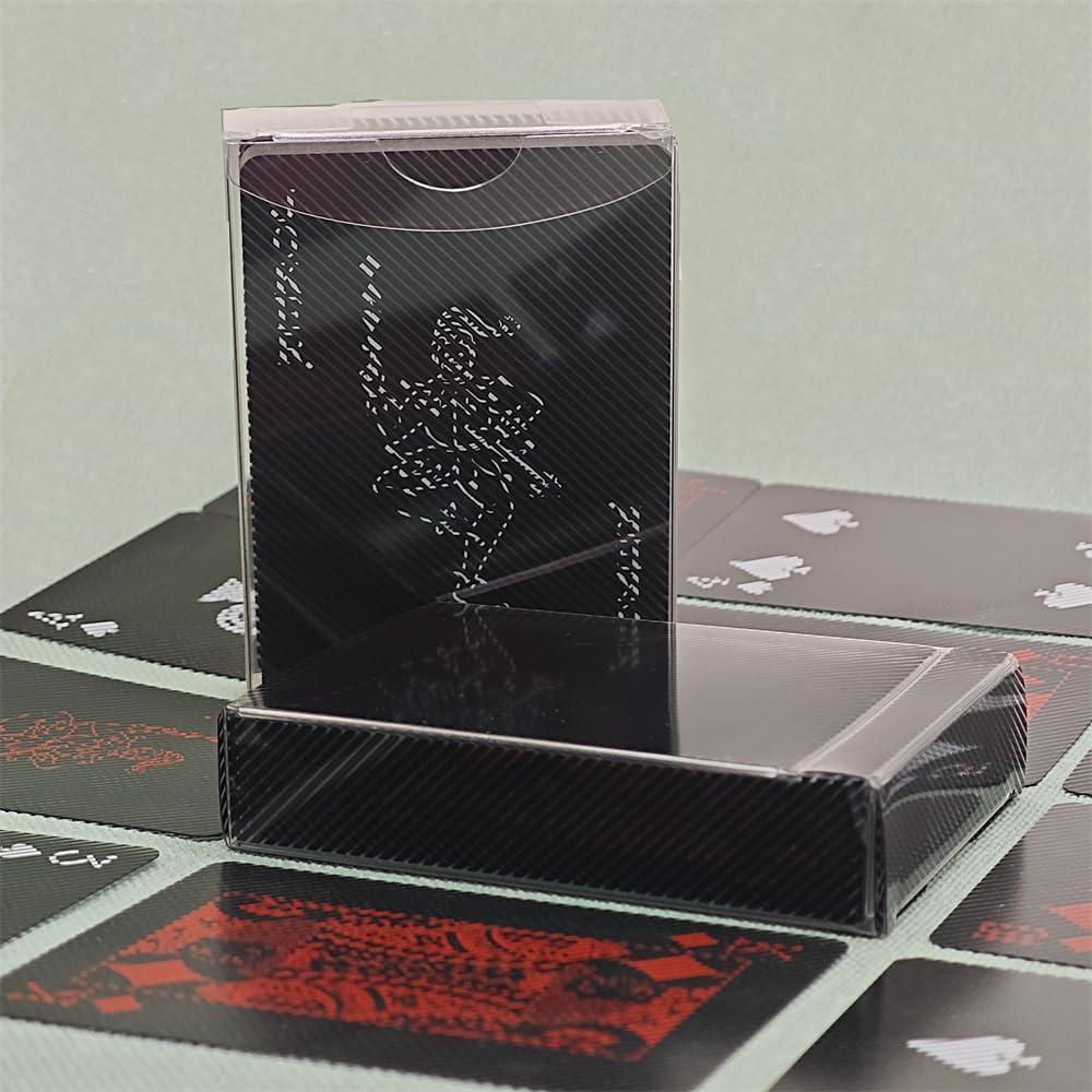 Baraja de Cartas de Juego Transparentes e Impermeables 54 Piezas