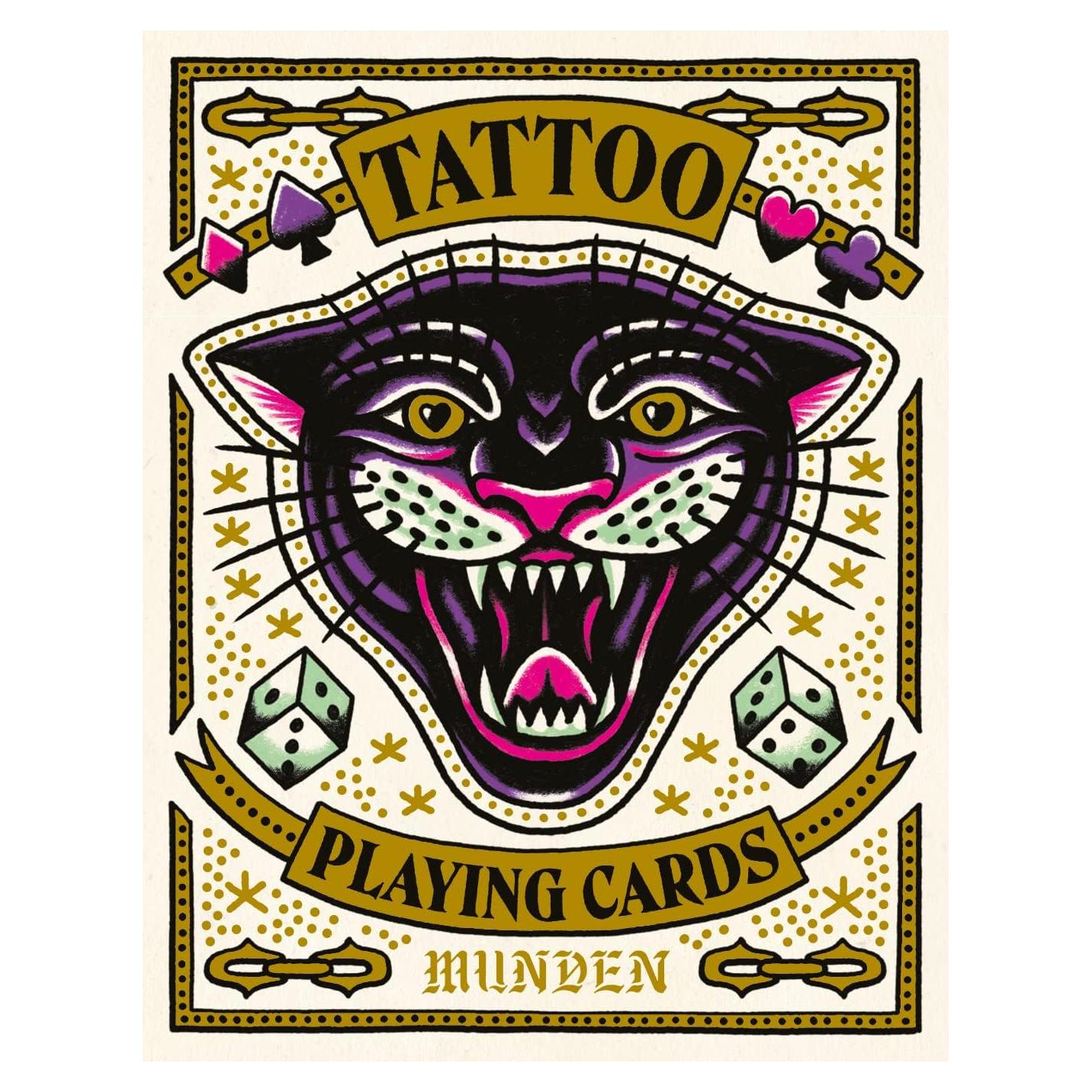 Mazo de Cartas Tattoo Laurence King - 54 Cartas con Folleto