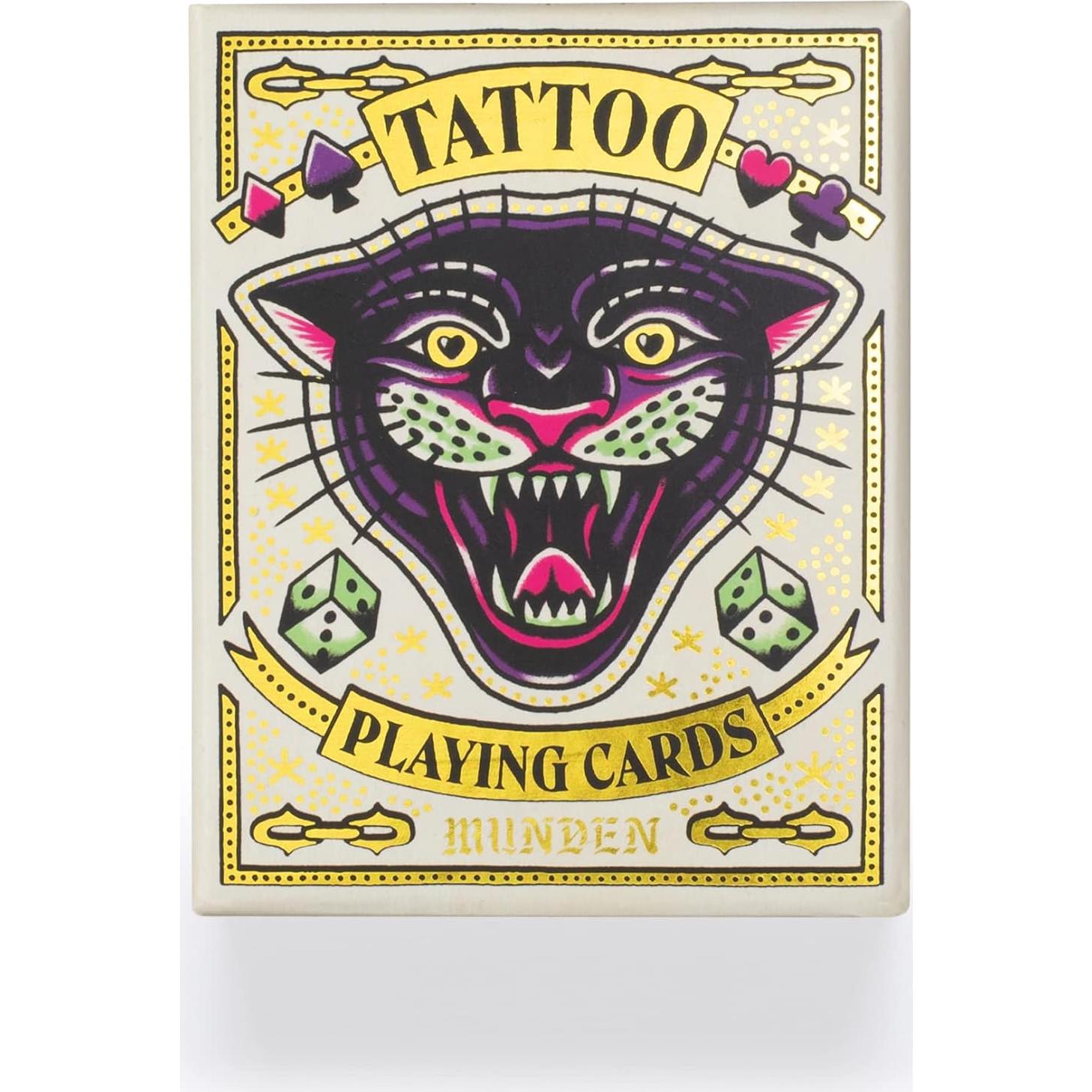 Mazo de Cartas Tattoo Laurence King - 54 Cartas con Folleto