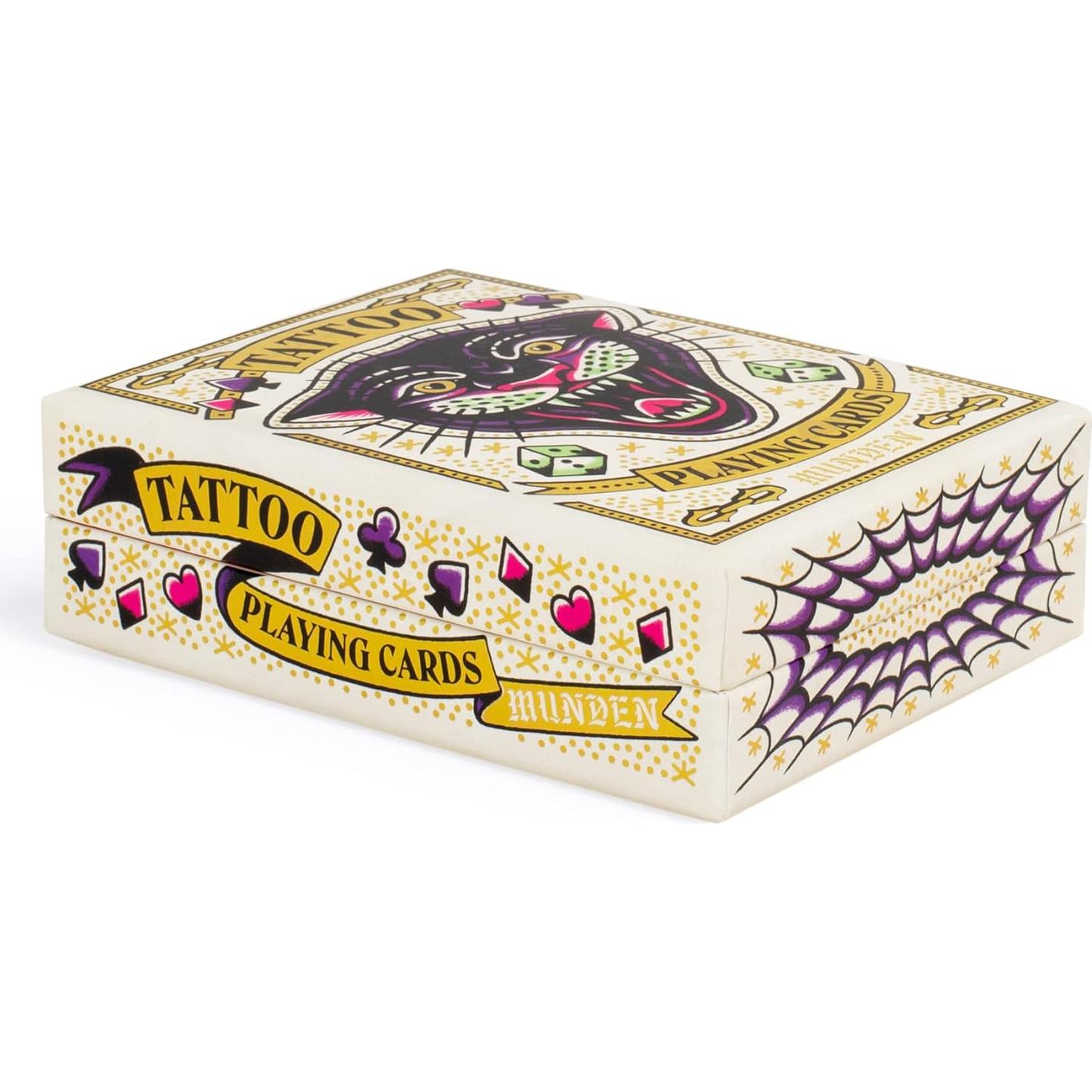 Mazo de Cartas Tattoo Laurence King - 54 Cartas con Folleto