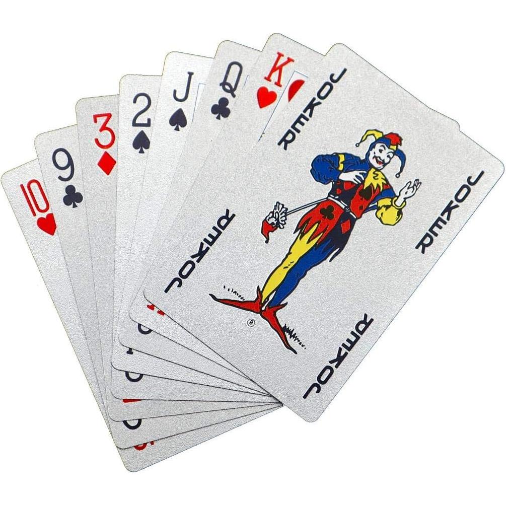 Juego de Cartas Platinum Waddingtons, Baraja Impermeable 100% Plástico