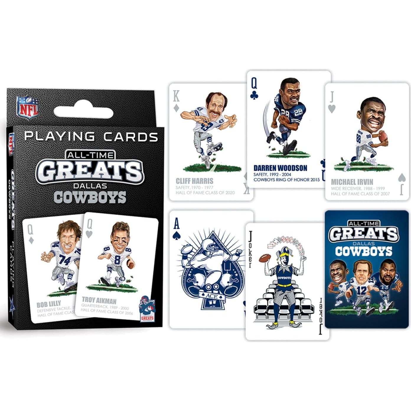 Baraja de Cartas Dallas Cowboys MasterPieces - 54 Piezas