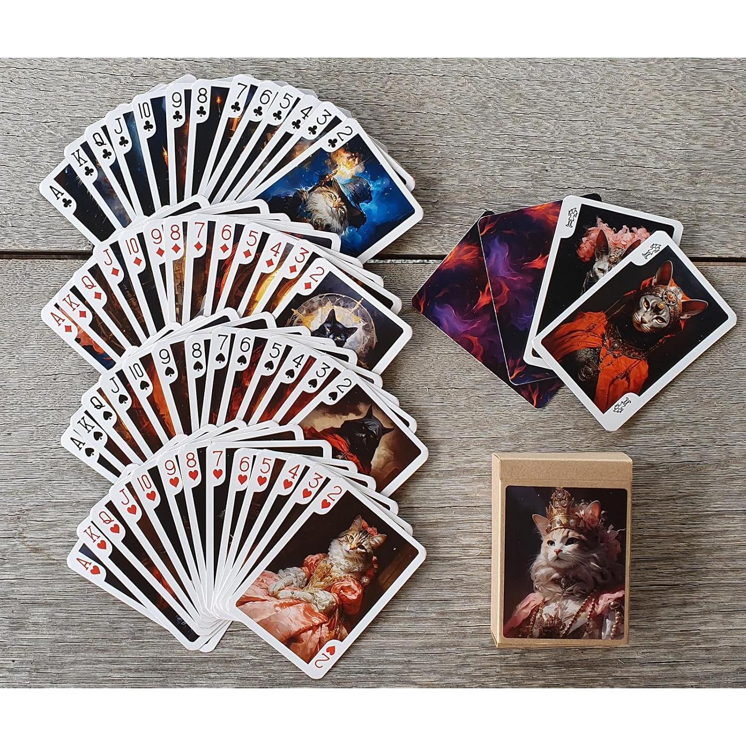 Baraja de Póker Estándar FlonzGift 54 Cartas Ilustradas