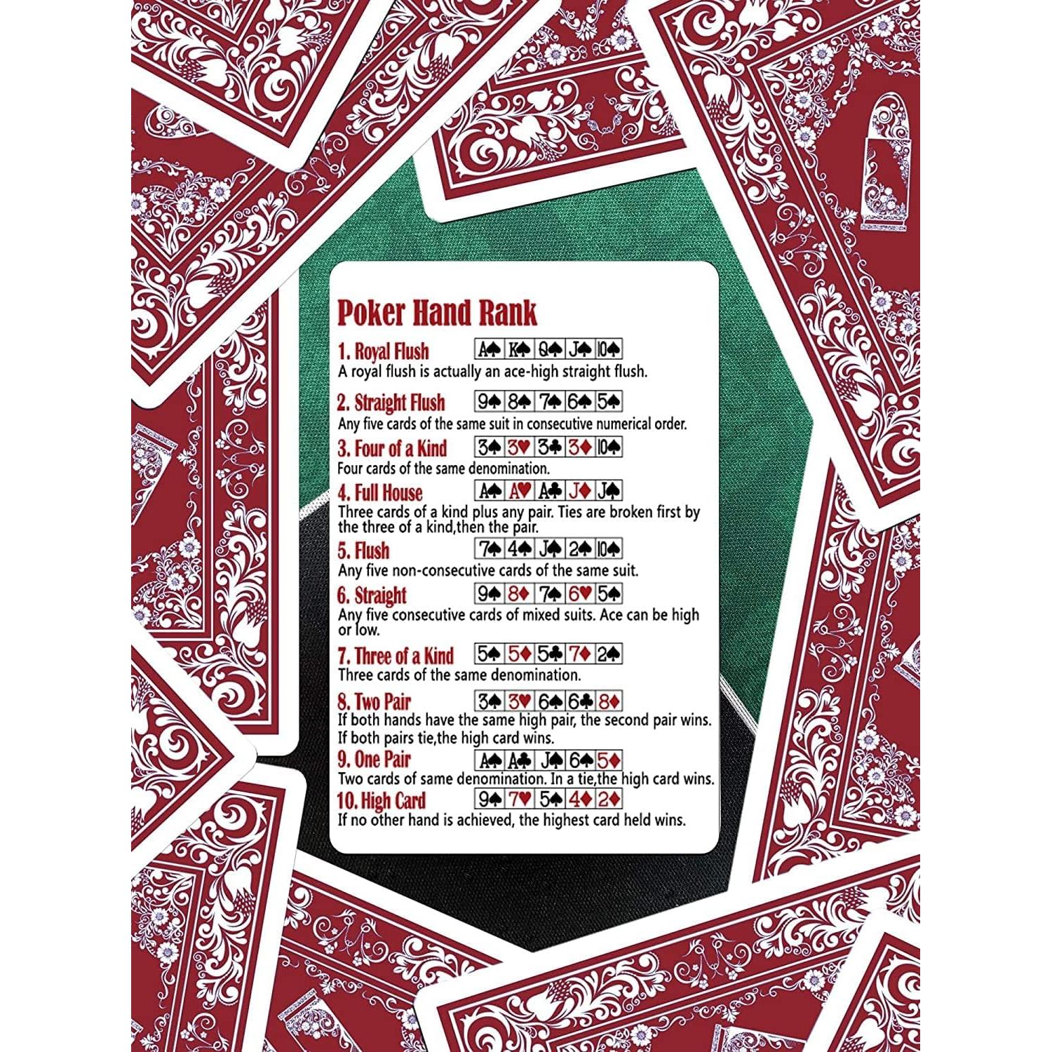 Cartas de Juego Bullets Paulie, 2 Barajas Impermeables Poker