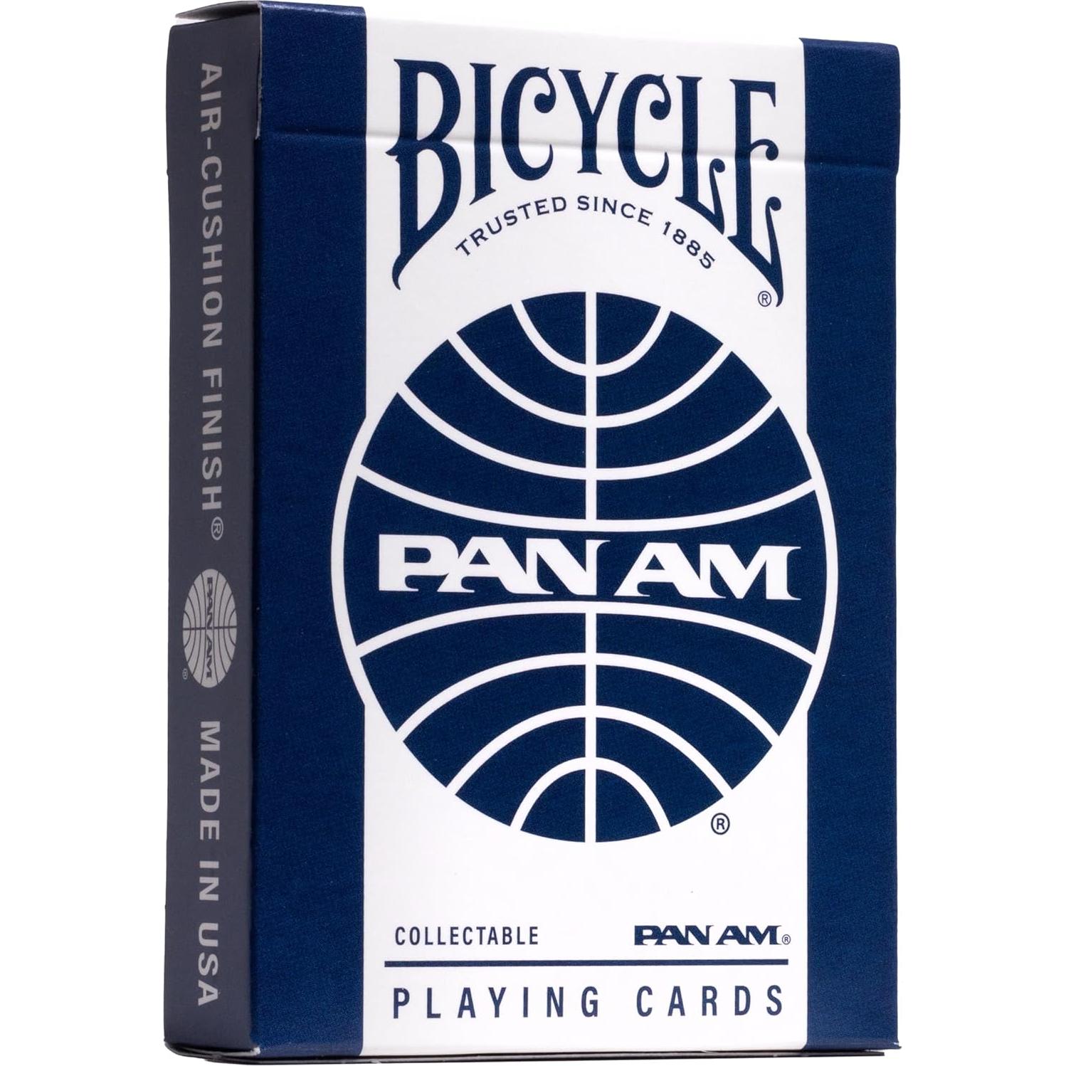 Barajas de Juego Bicycle Pan Am - 2 Paquetes en Lata de Viaje
