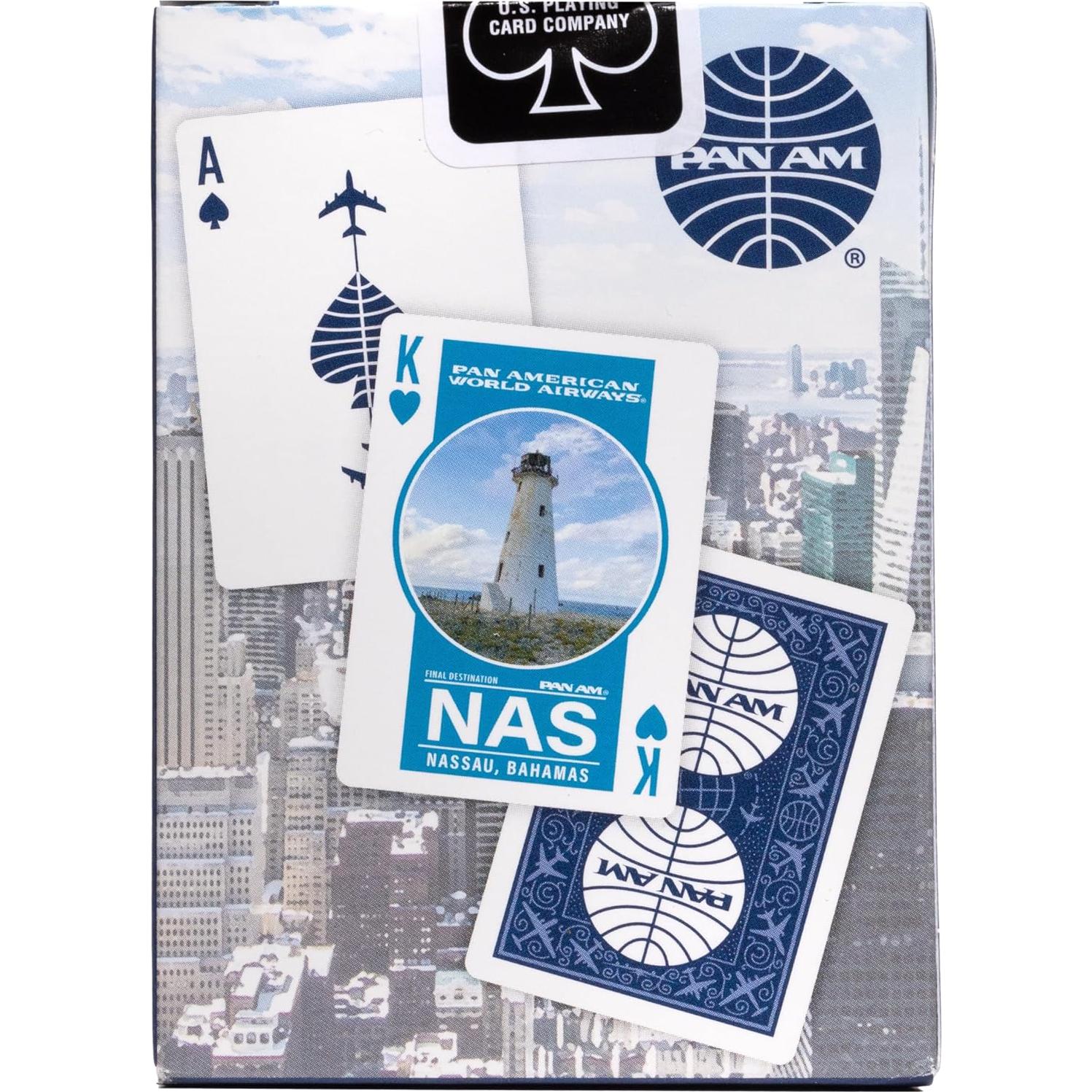 Barajas de Juego Bicycle Pan Am - 2 Paquetes en Lata de Viaje