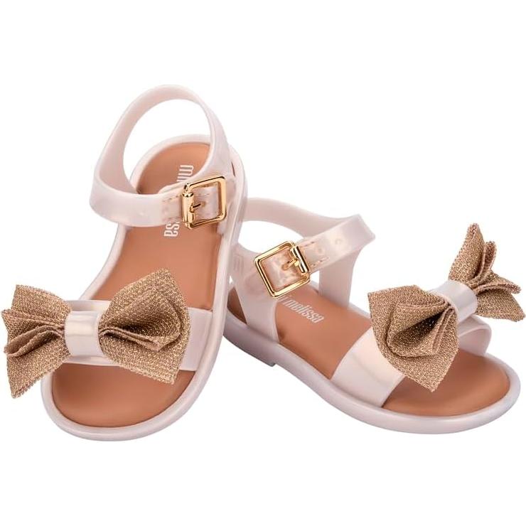 Sandalias Mini Melissa Mar para Niñas - Brillantes y Cómodas