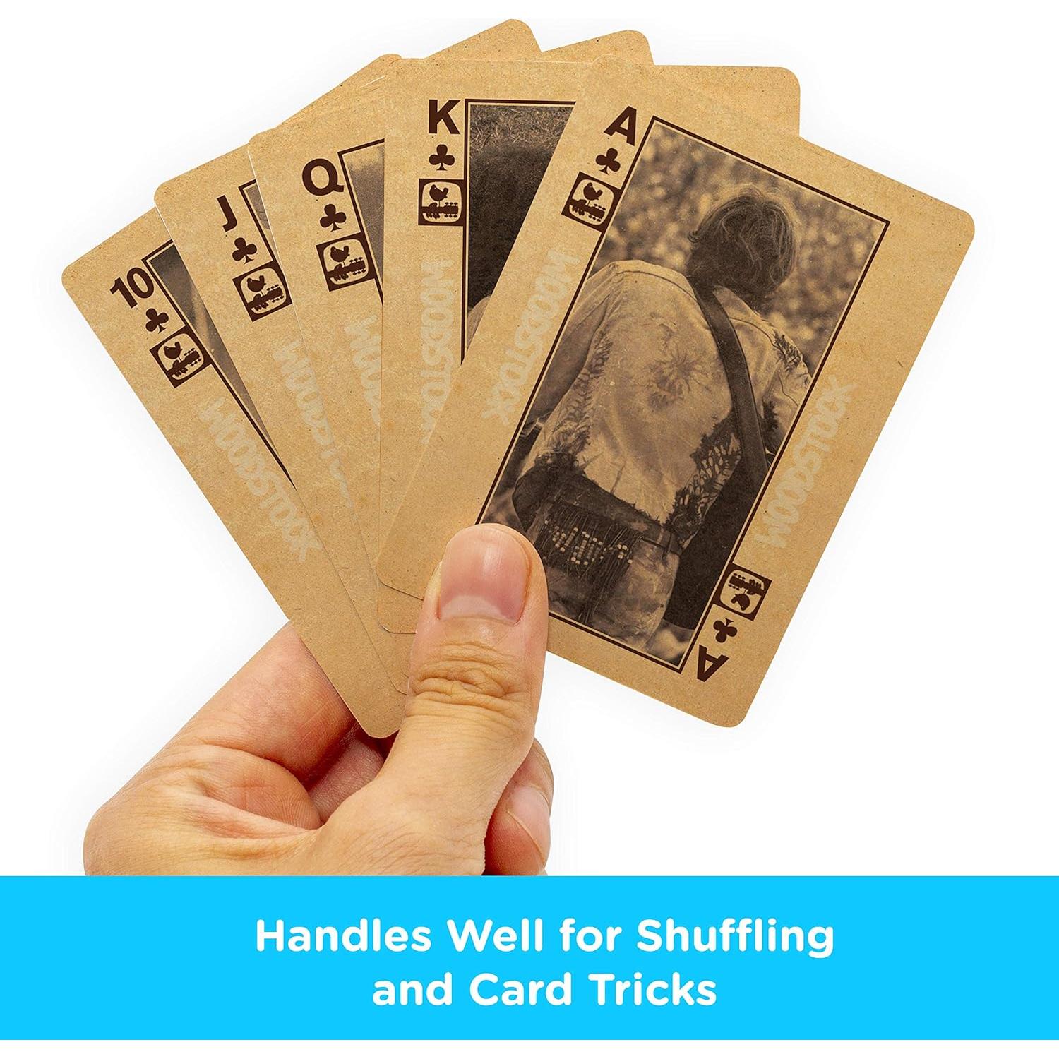 Baraja de Cartas Gigantes Woodstock AQUARIUS - 54 Cartas