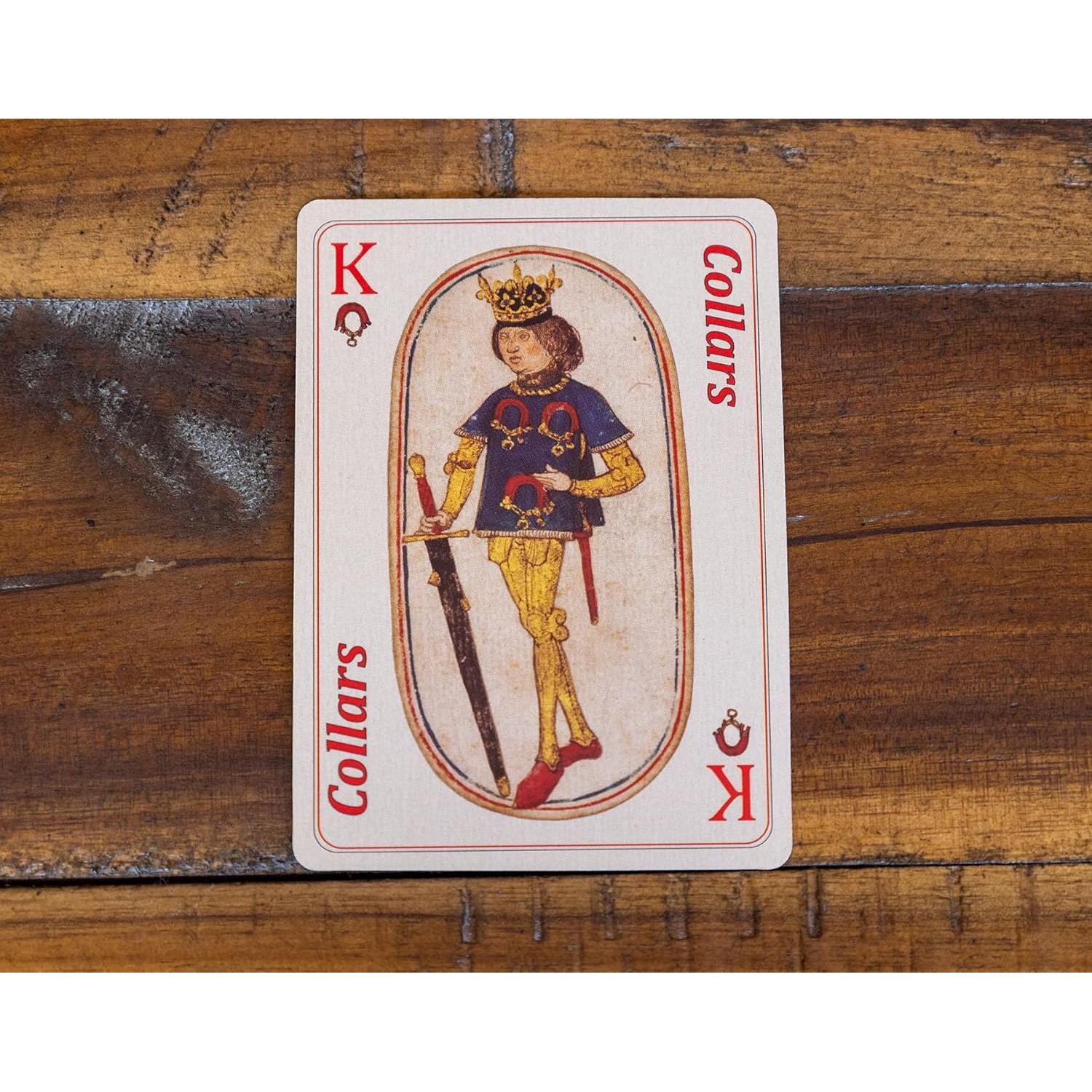 Baraja de cartas Cloisters - Reproducción histórica siglo XV