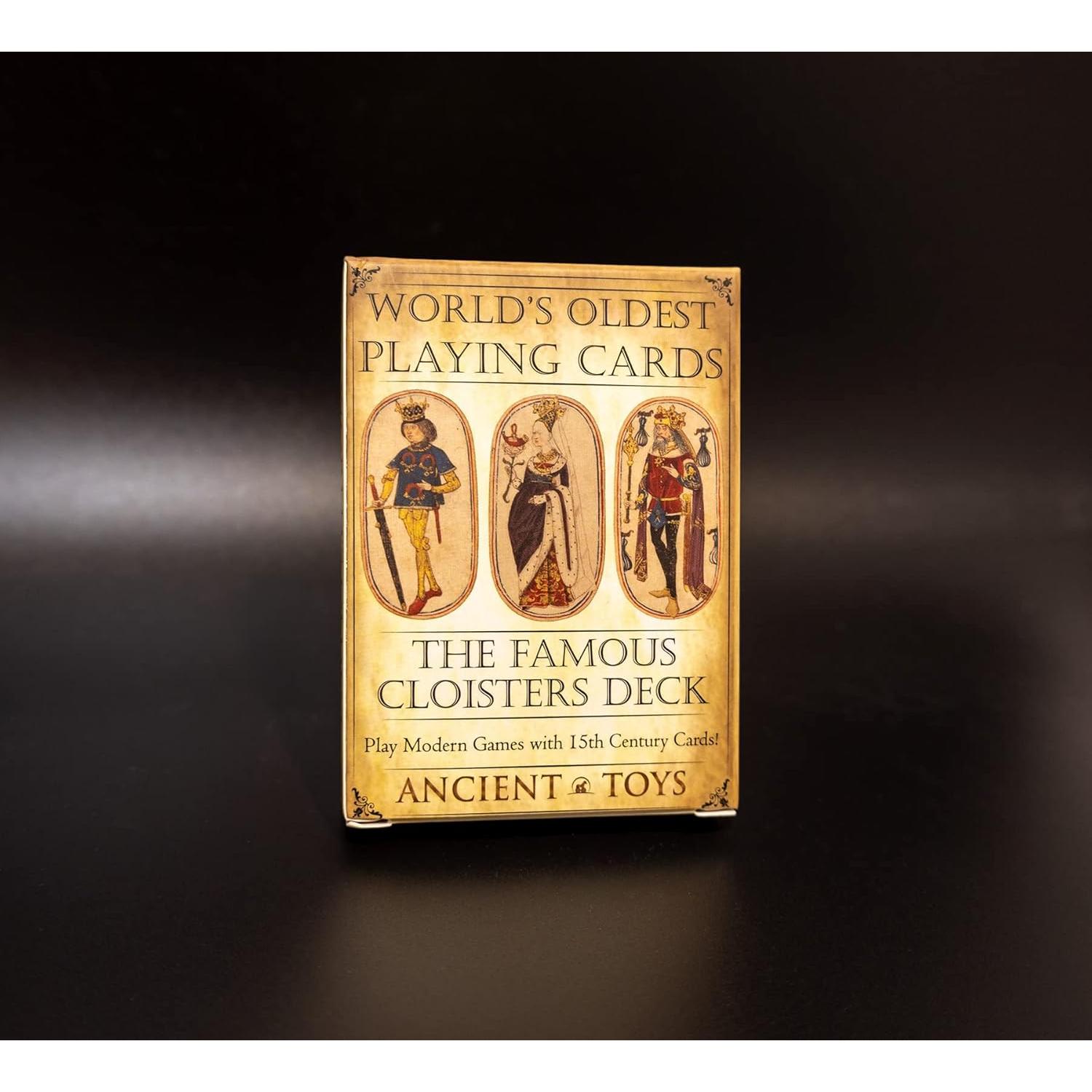 Baraja de cartas Cloisters - Reproducción histórica siglo XV