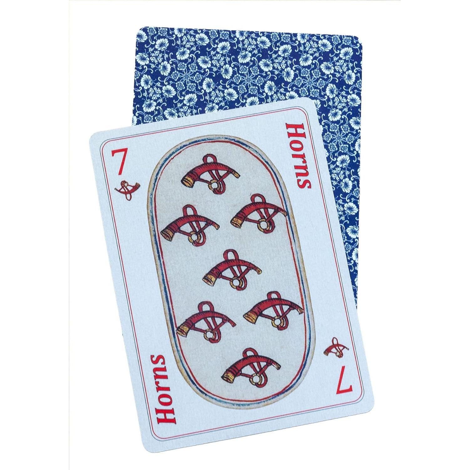 Baraja de cartas Cloisters - Reproducción histórica siglo XV