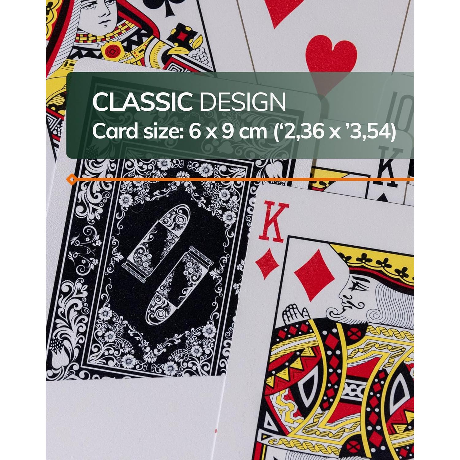 Cartas de Juego para Mochileros PJ Games - Impermeables y Duraderas