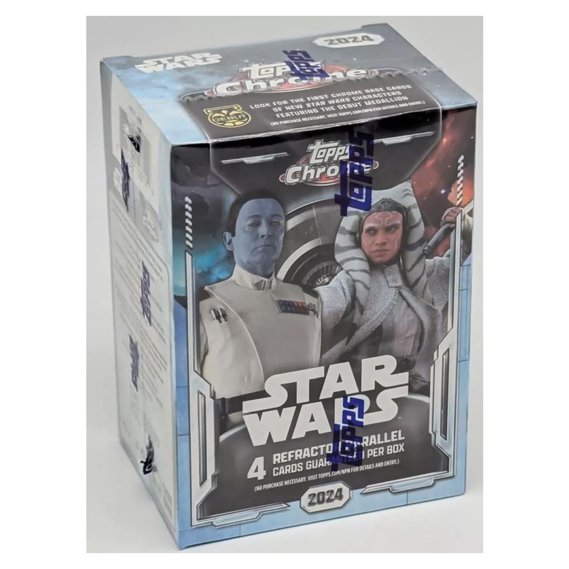 Caja Blaster Topps Chrome Star Wars 2024 - 40 Cartas