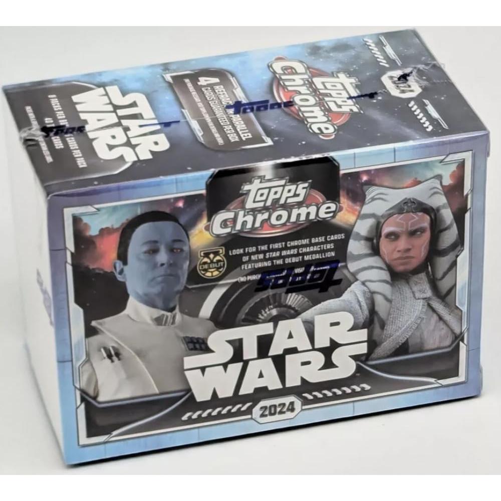 Caja Blaster Topps Chrome Star Wars 2024 - 40 Cartas