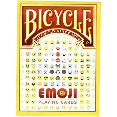 Baraja de Póker Bicycle Emoji - 54 Cartas Estándar 62.5x88mm