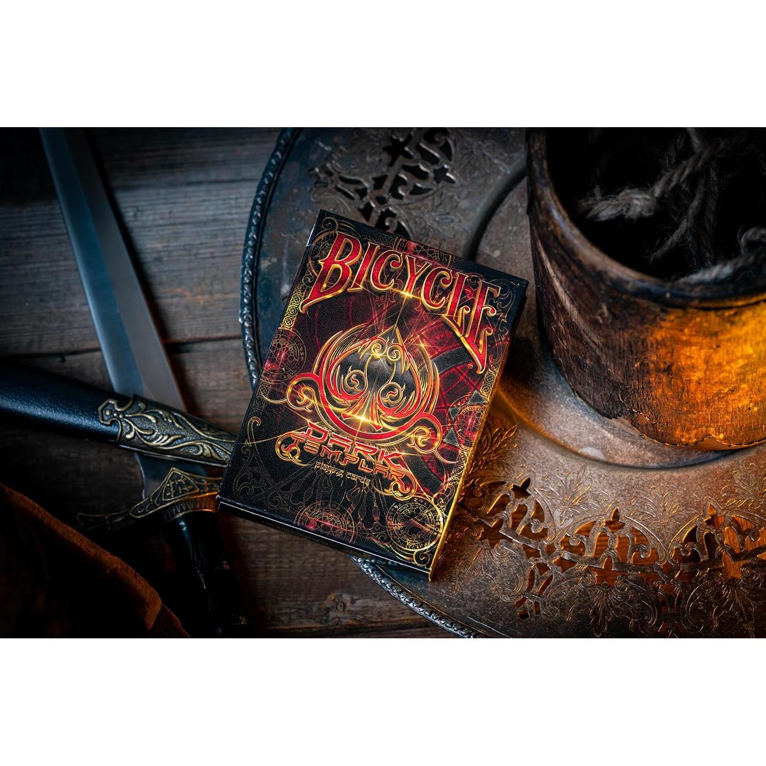 Baraja de Cartas Dark Templar Knights para Poker - USPCC