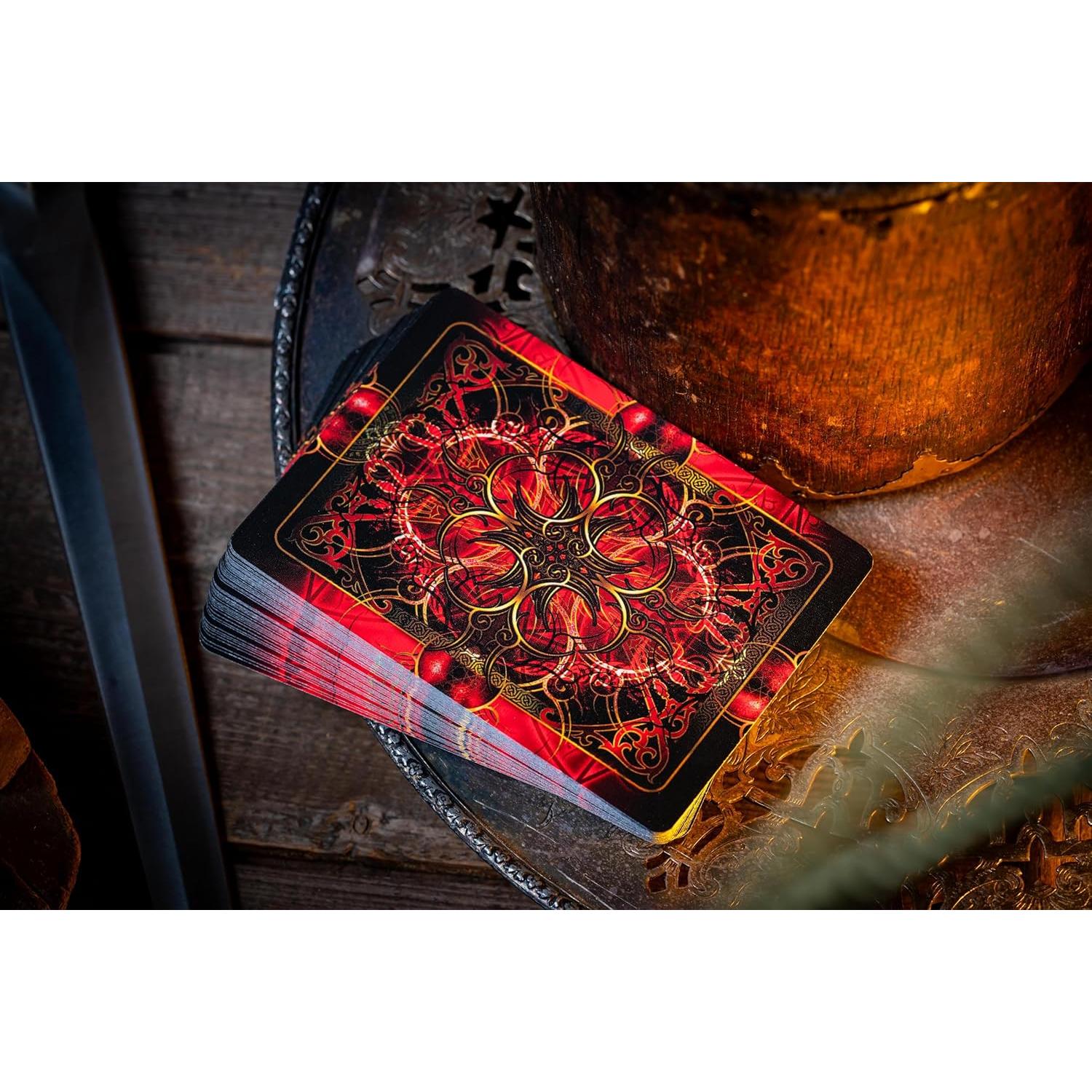 Baraja de Cartas Dark Templar Knights para Poker - USPCC