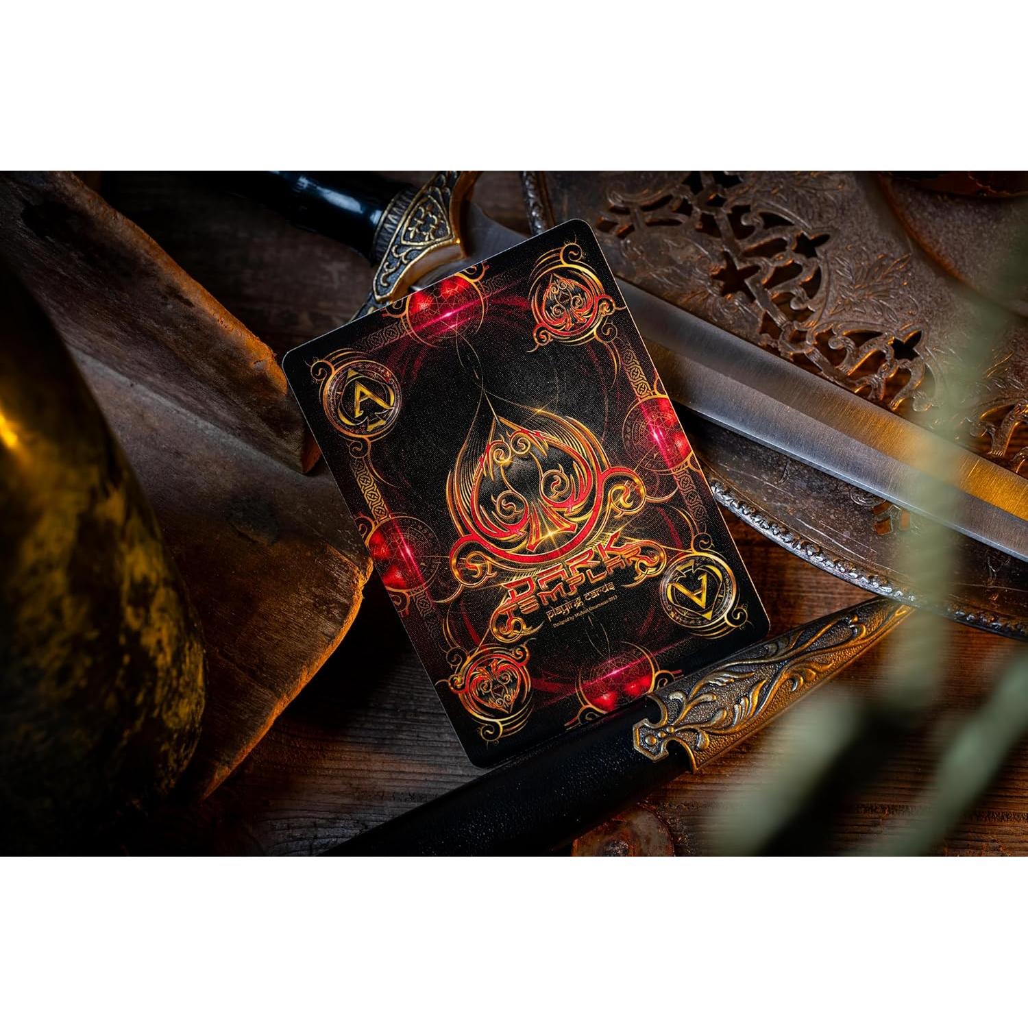 Baraja de Cartas Dark Templar Knights para Poker - USPCC