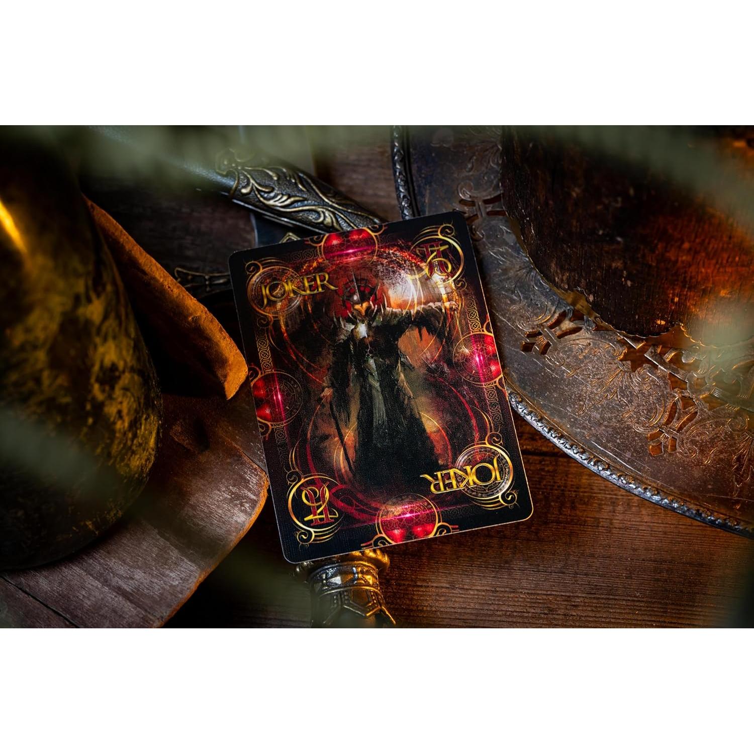 Baraja de Cartas Dark Templar Knights para Poker - USPCC