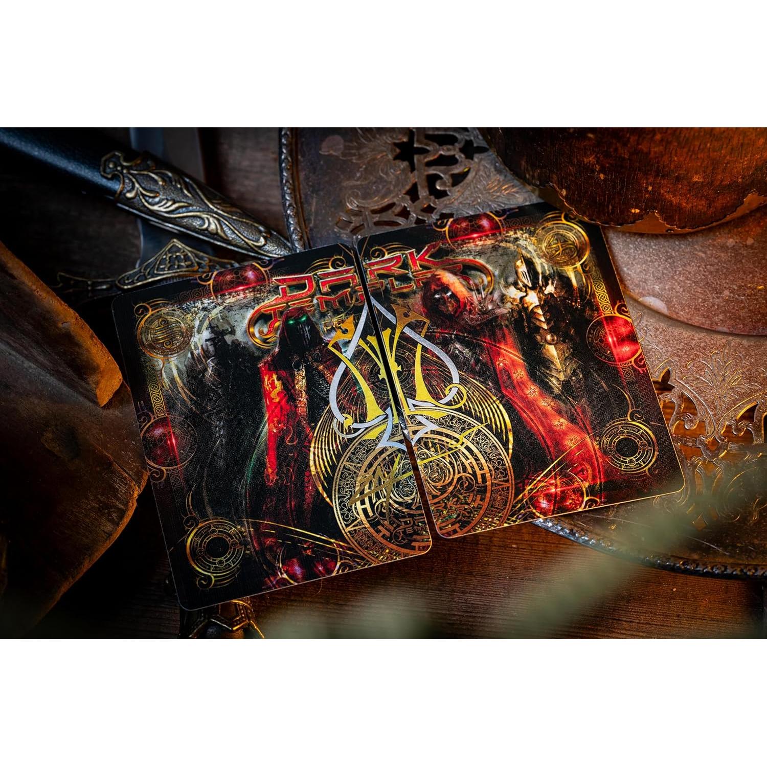 Baraja de Cartas Dark Templar Knights para Poker - USPCC