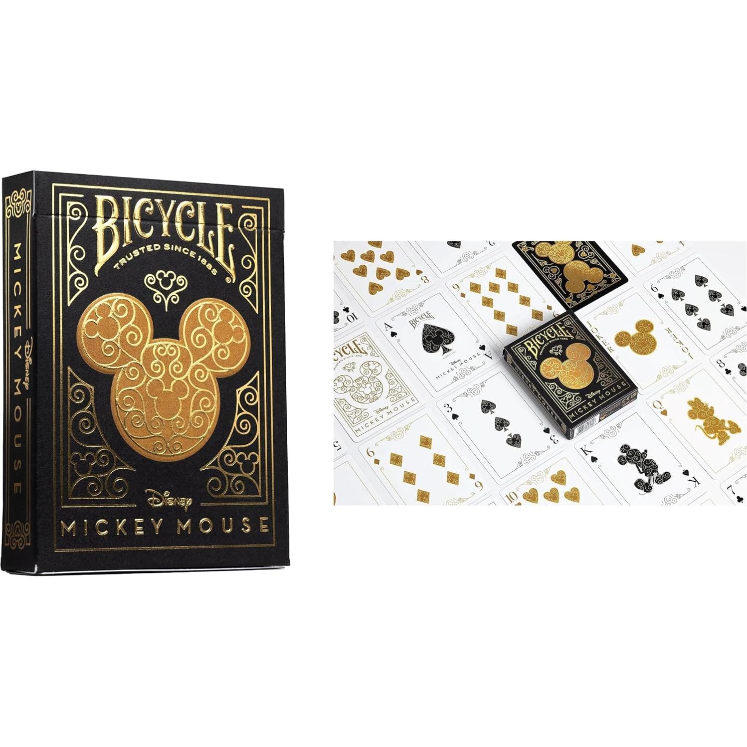 Paquete Coleccionista 6 Barajas Cartas Disney Bicycle