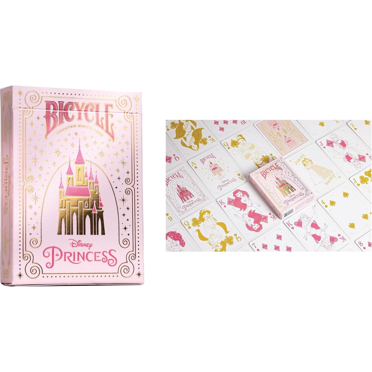 Paquete Coleccionista 6 Barajas Cartas Disney Bicycle