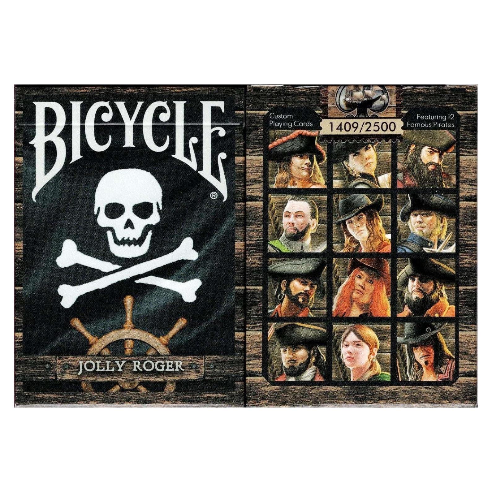 Baraja de Cartas Jolly Roger Bicycle Edición Limitada Pirata