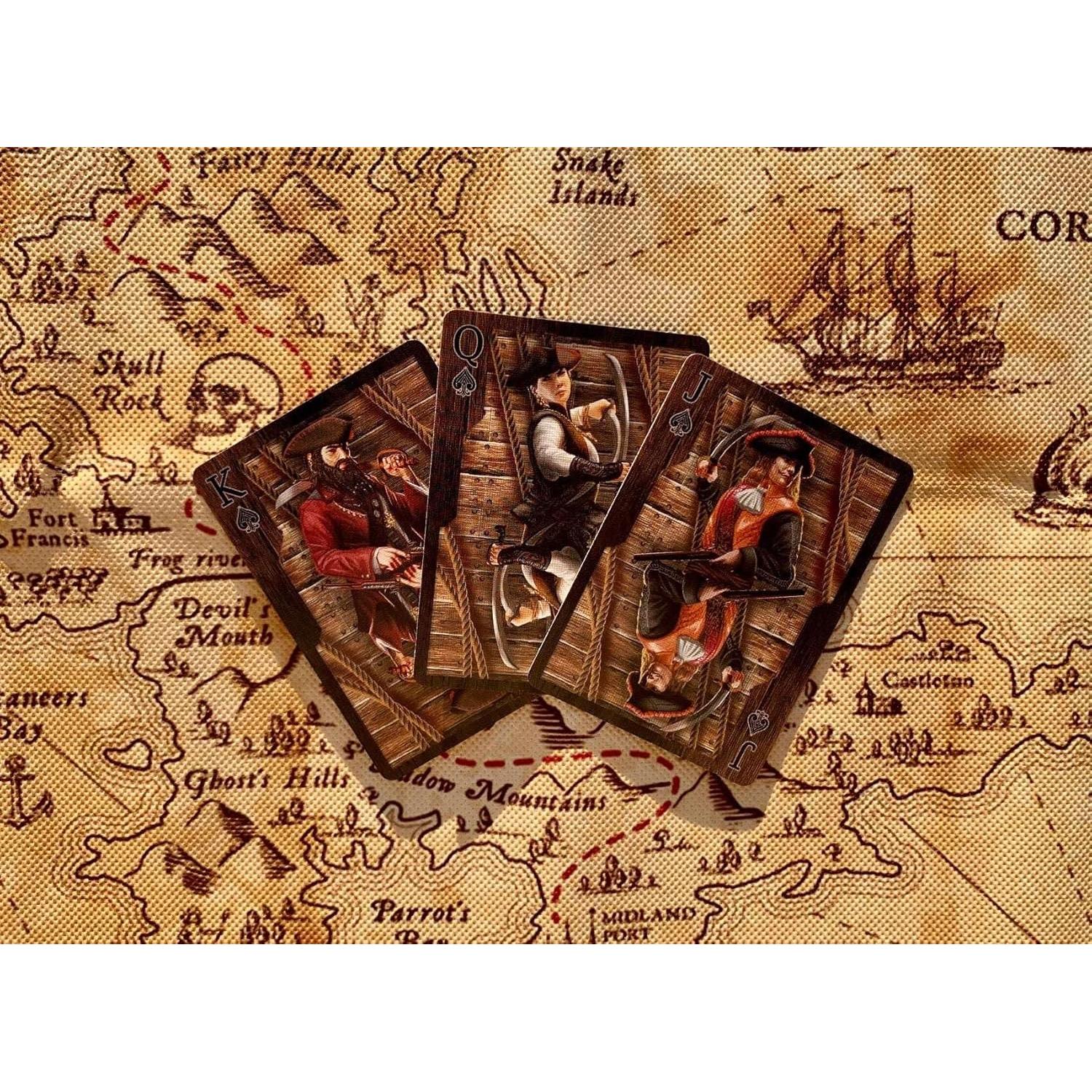 Baraja de Cartas Jolly Roger Bicycle Edición Limitada Pirata