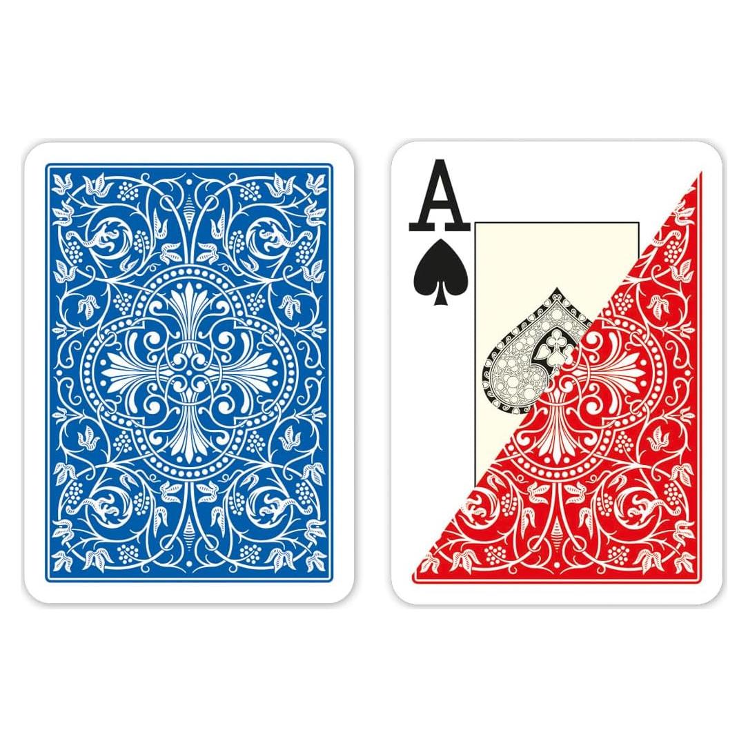 Barajas de Jugar de Plástico Da Vinci Set de 2 Jumbo